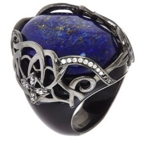 Cristina Sabatini Knotted Semi-Precious Stone Ring